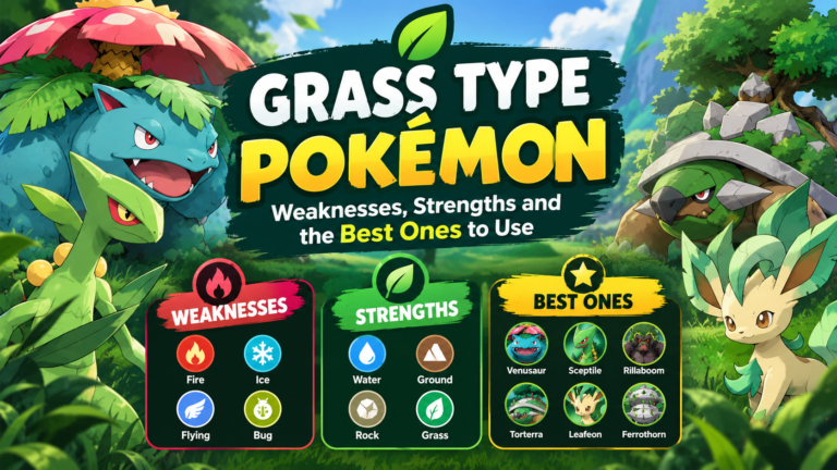 Grass Type Pokemon