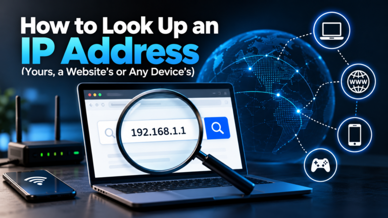How to Look Up an IP Address (Yours, a Website’s or Any Device’s)