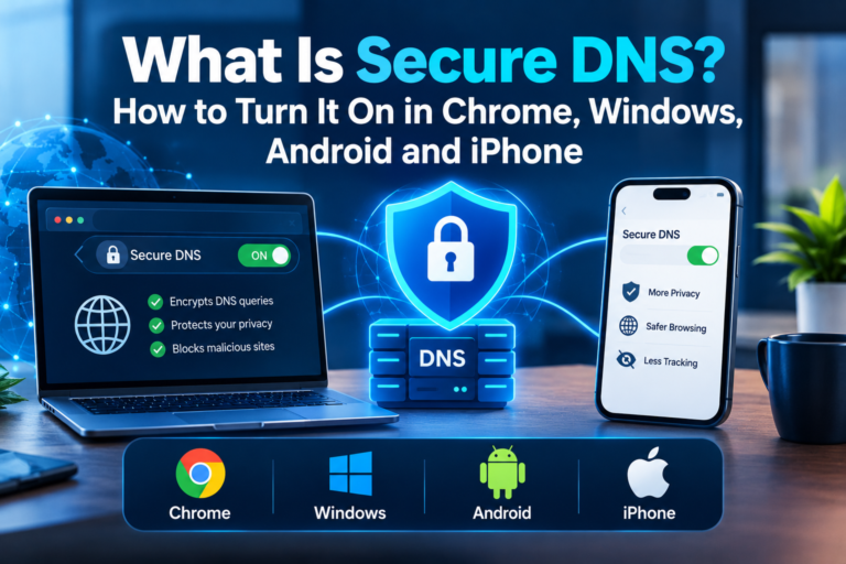 What Is Secure DNS? How to Turn It On in Chrome, Windows, Android and iPhone