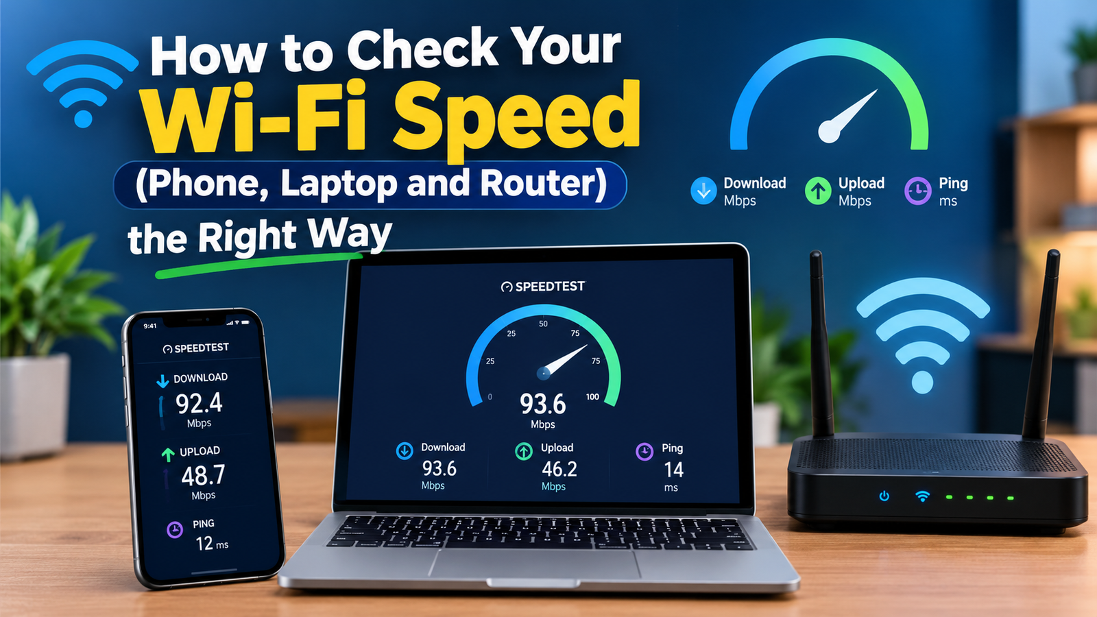 How to Check Your Wi-Fi Speed